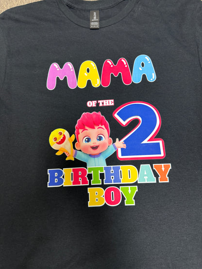BABY FINN BIRTHDAY SHIRTS