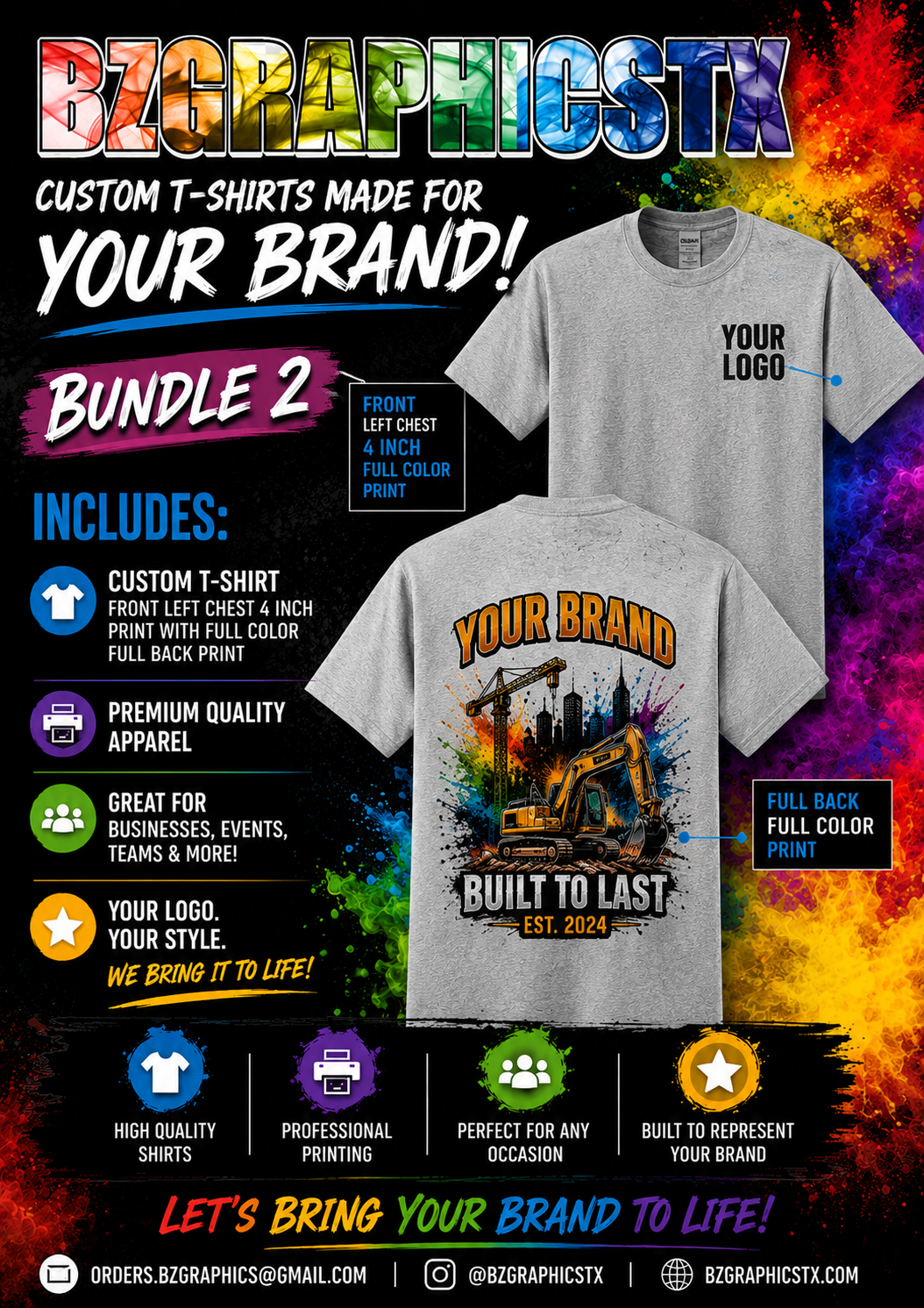 BUNDLE 2— 2 PRINT PLACEMENT