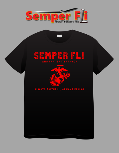Semper Fli Eagle, Globe & Anchor T-Shirt
