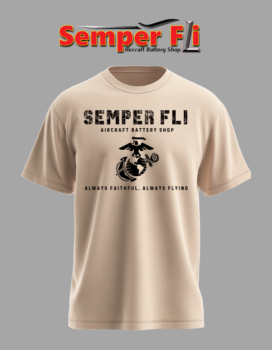 Semper Fli Eagle, Globe & Anchor T-Shirt